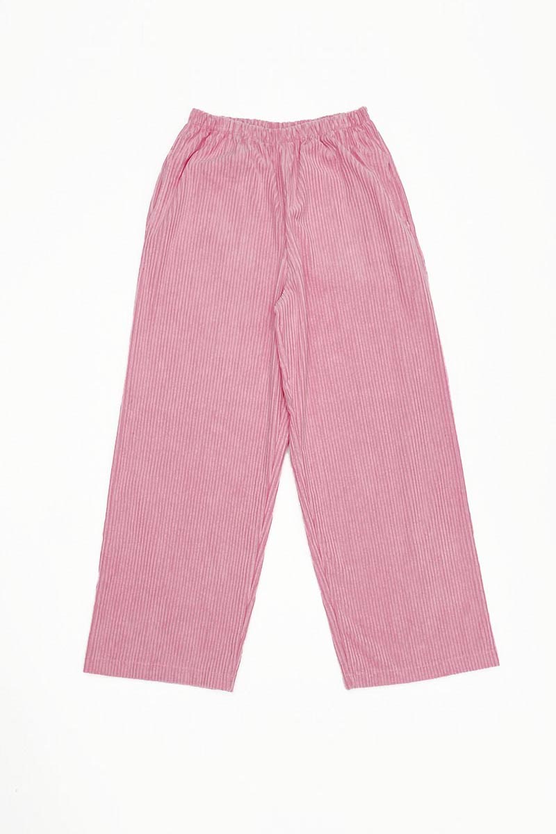 Corduroy pants (light pink)