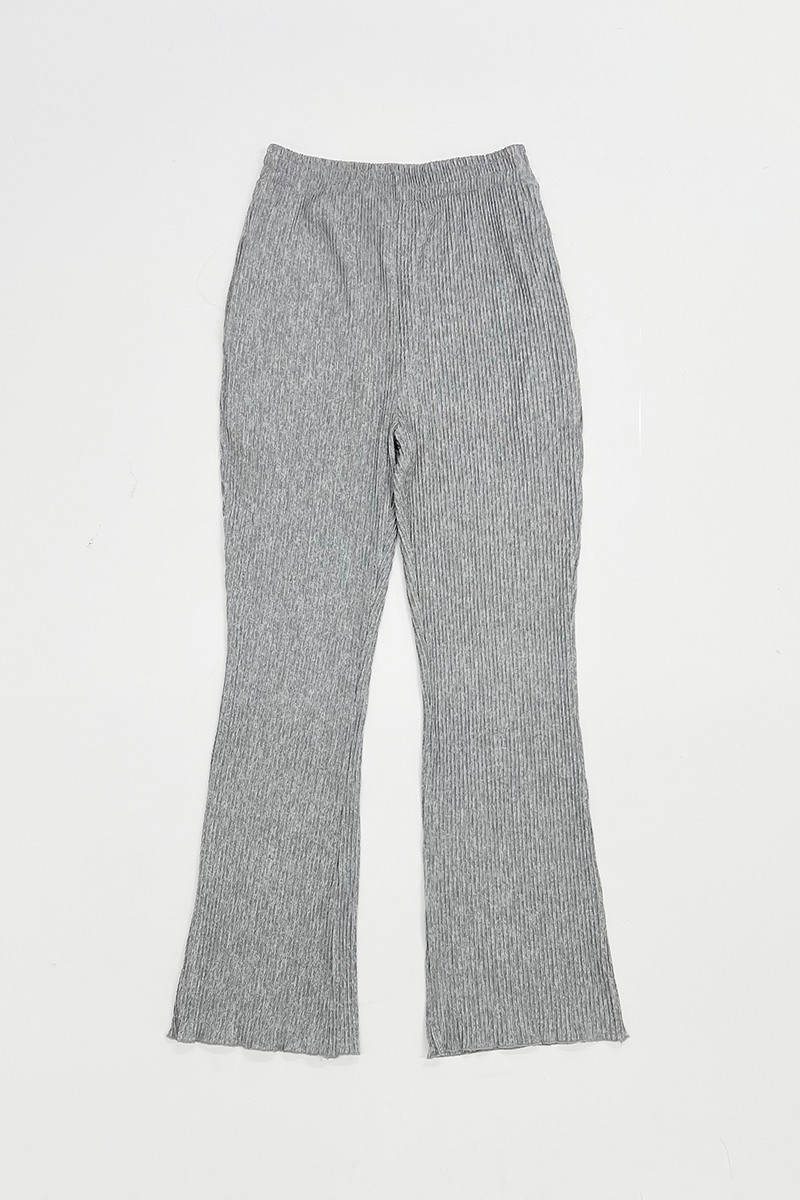 Bokashi Pleats Pants (gray)