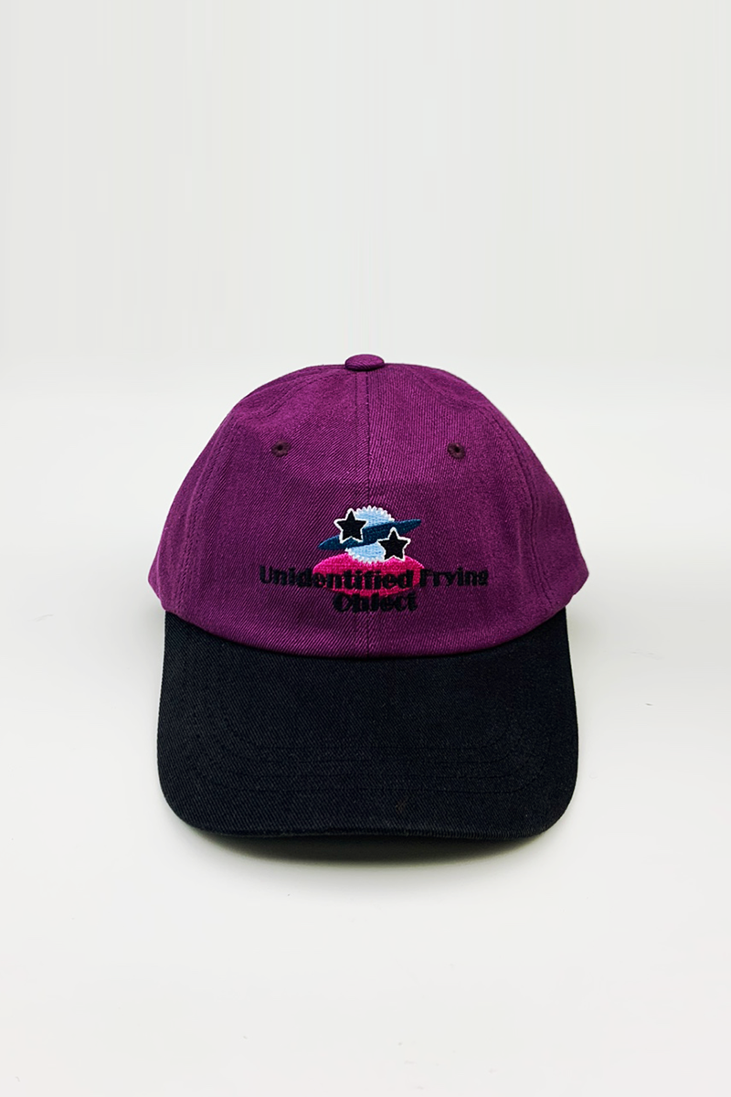 U.F.O washing ball cap (purple/Black)