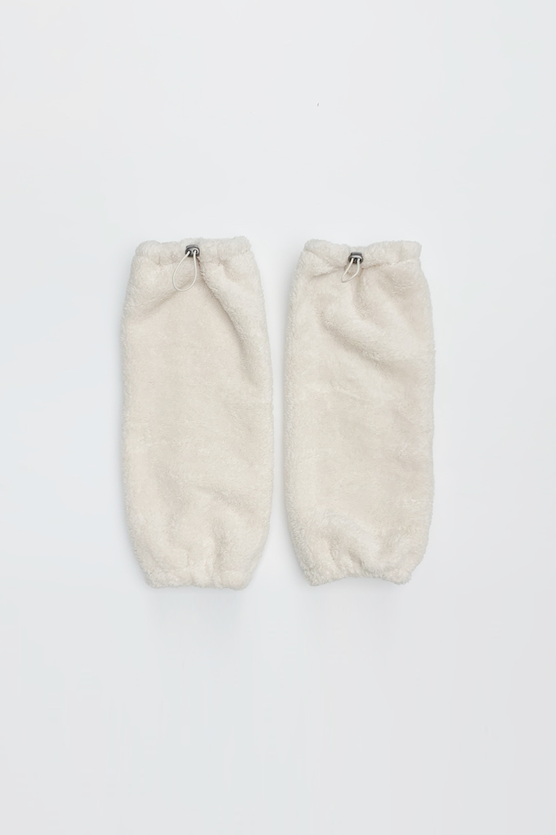 Fleece Leg Warmer (Cream)