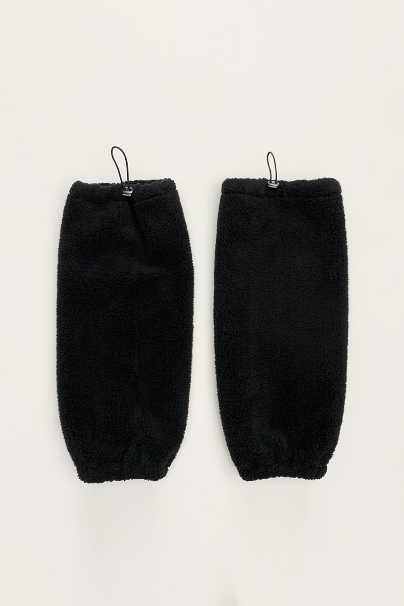 Fleece Leg Warmer (Black)